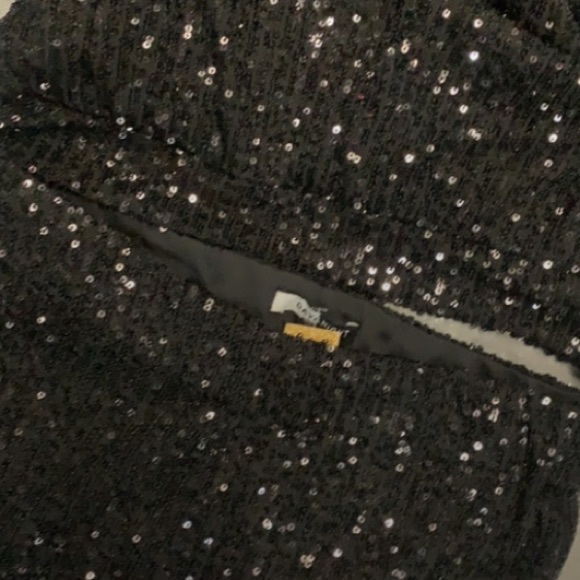 Black Sequin Leggings Set - Picture 7 of 7